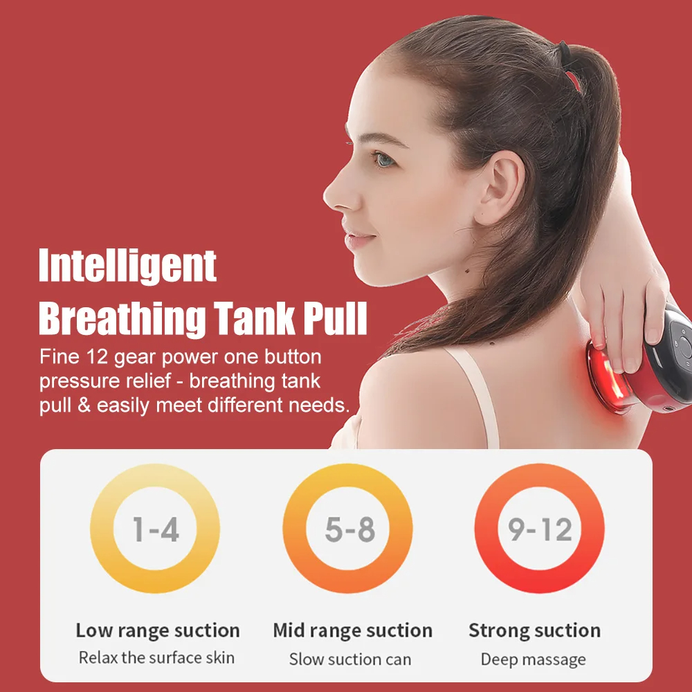 Professional Cupping Machine - Red Edition